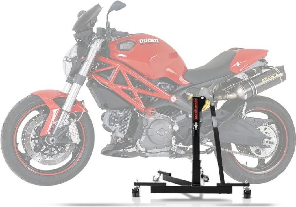 CS Power Evo-Zentralständer für Ducati Monster 1100/ Evo 09-13 Schwarz