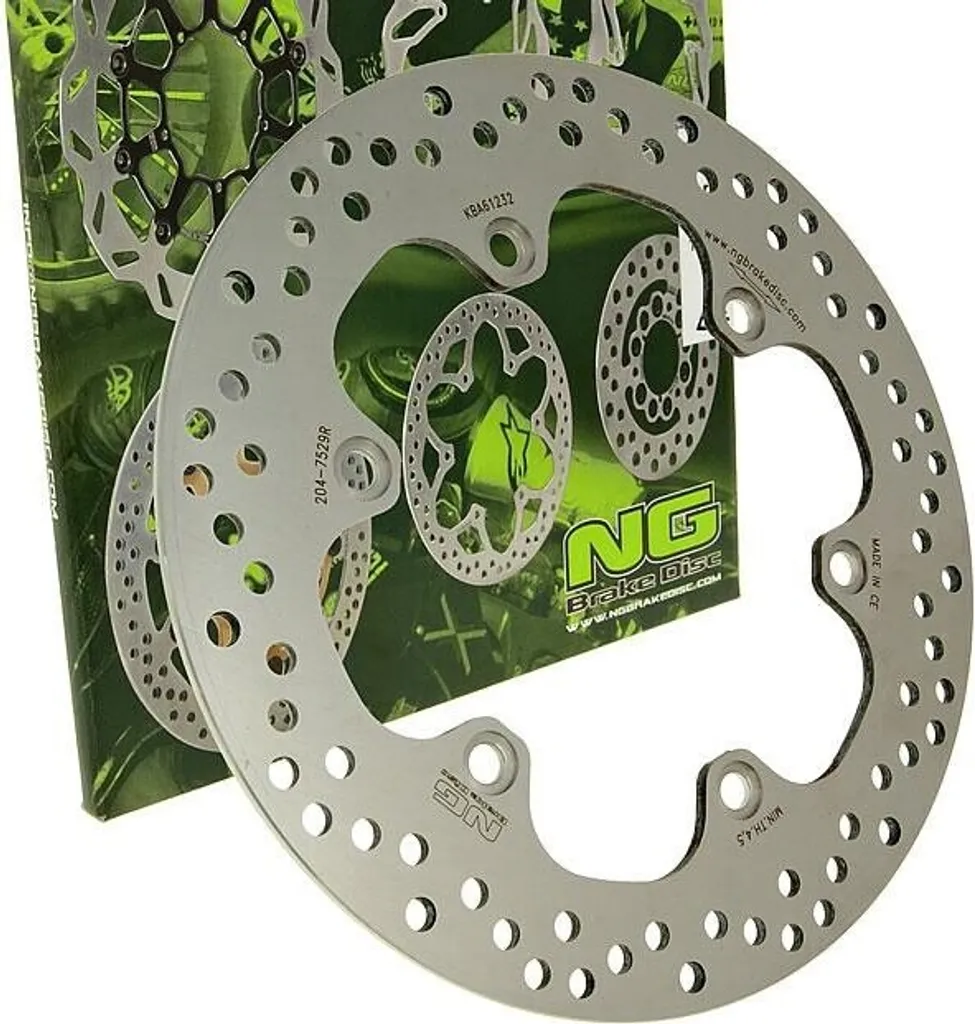 Disque de frein NG 204 (276x144x5mm) 6 trous pour Honda CBR R F 125-1300