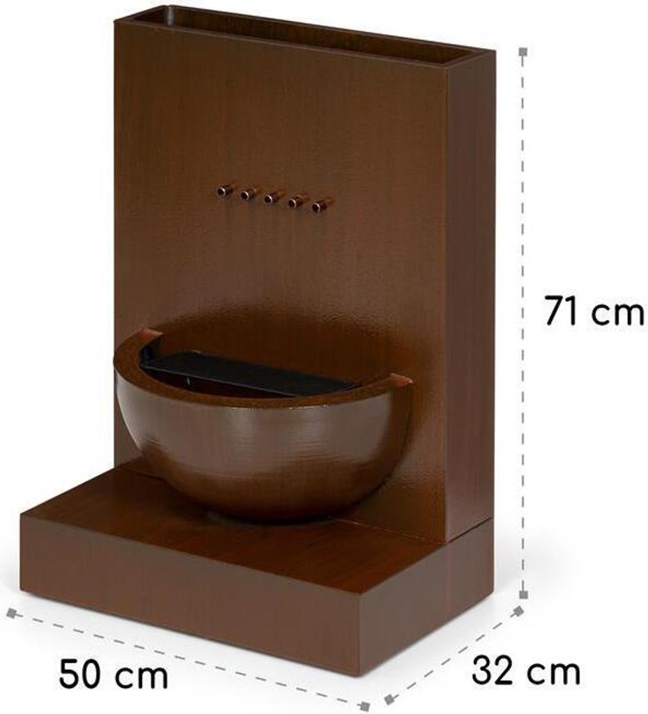 Blumfeldt Windflower Gartenbrunnen, Leistung: 11 Watt, Produktbild 9