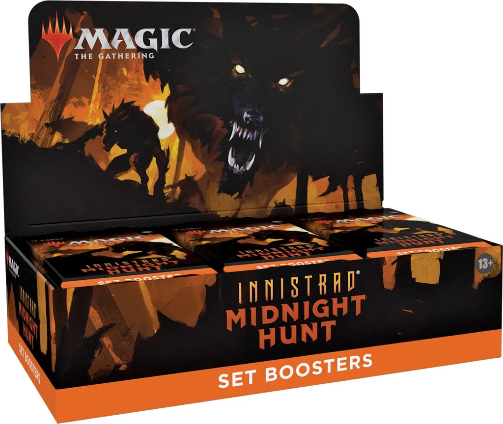 Boîte de boosters d'extension Magic Innistrad Midnight Hunt MTG