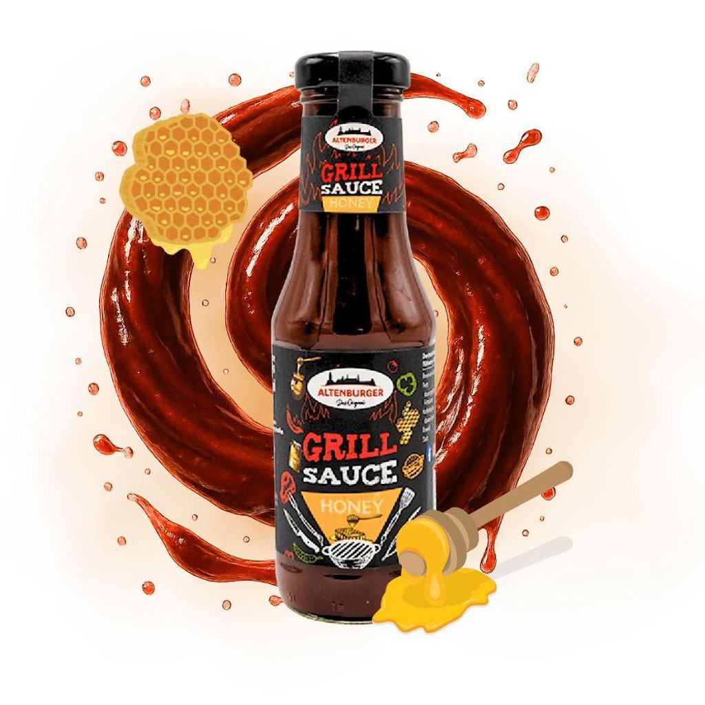 Grill Sauce Honey, 320 ml Produktbild 