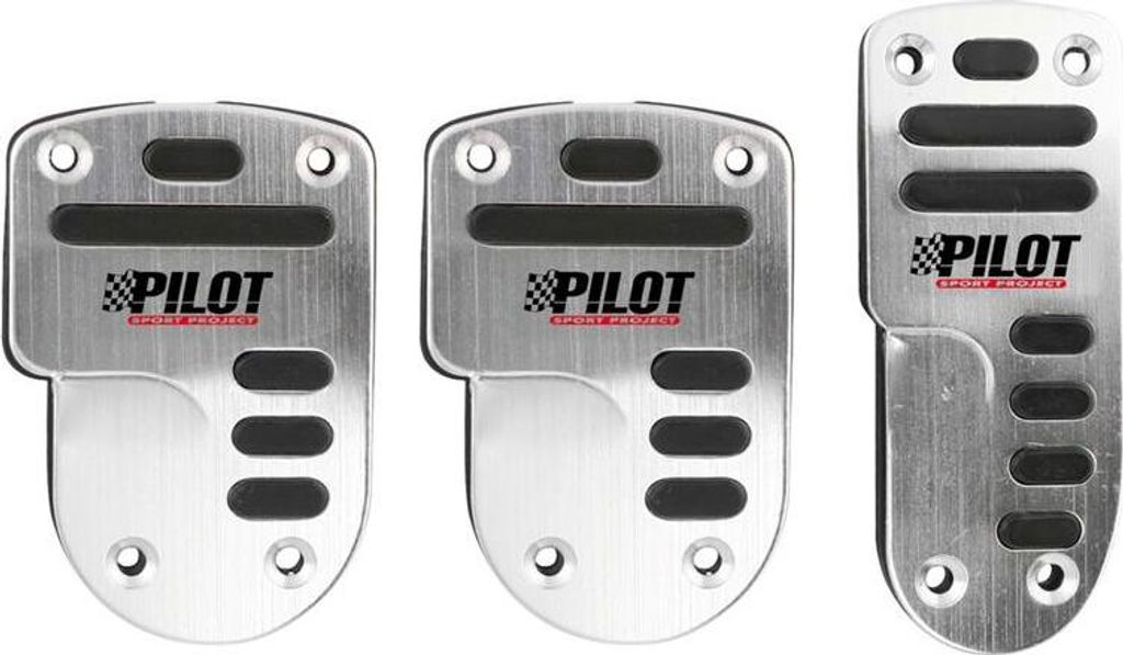 Lampa Race 1 Pilot Aluminium-Pedalabdeckungen Mit Anti-Rutsch-Gummi