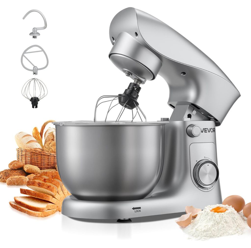 VEVOR Knetmaschine Küchenmaschine zum Backen, 1500 W Produktbild 