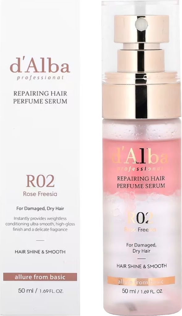 d'Alba Professional Repairing Hair Perfume Serum 50 ml - regenerierendes Haarserum