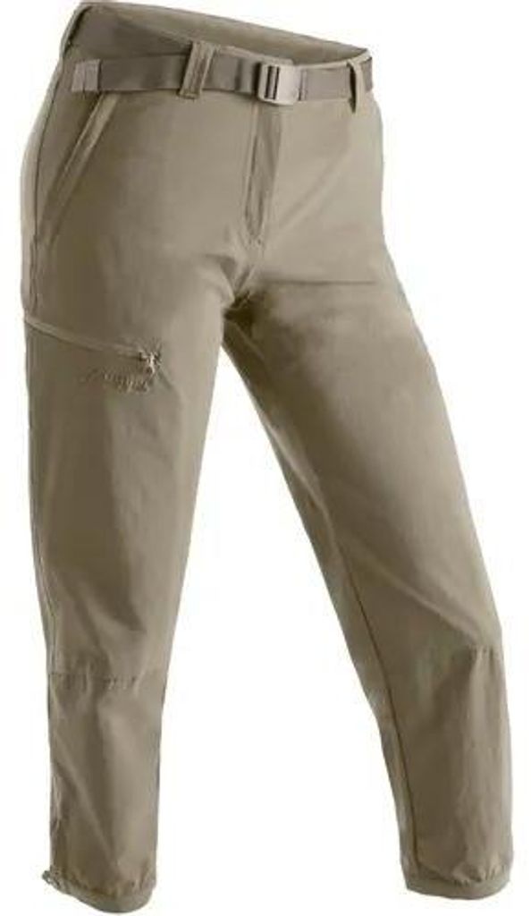 Maier Sports Damen Lulaka 7/8 Wanderhose brown rice 40