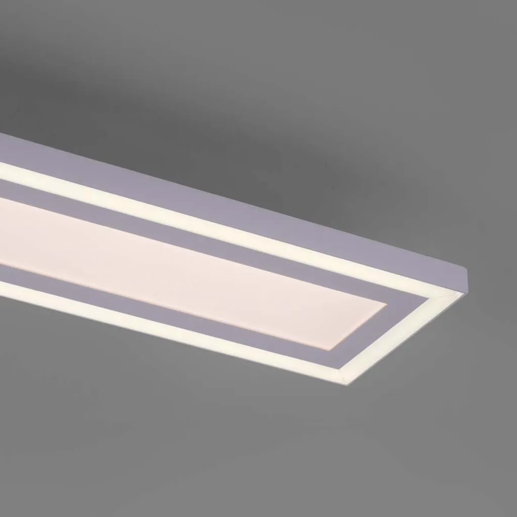 Plafonnier LED Panneau Rectangulaire 100 cm à Intensité Variable Dimmable - 9