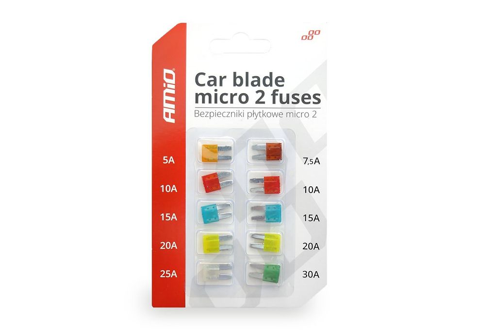 AMiO Autopoistky MICRO 2 blister 10ks Obrázok produktu 