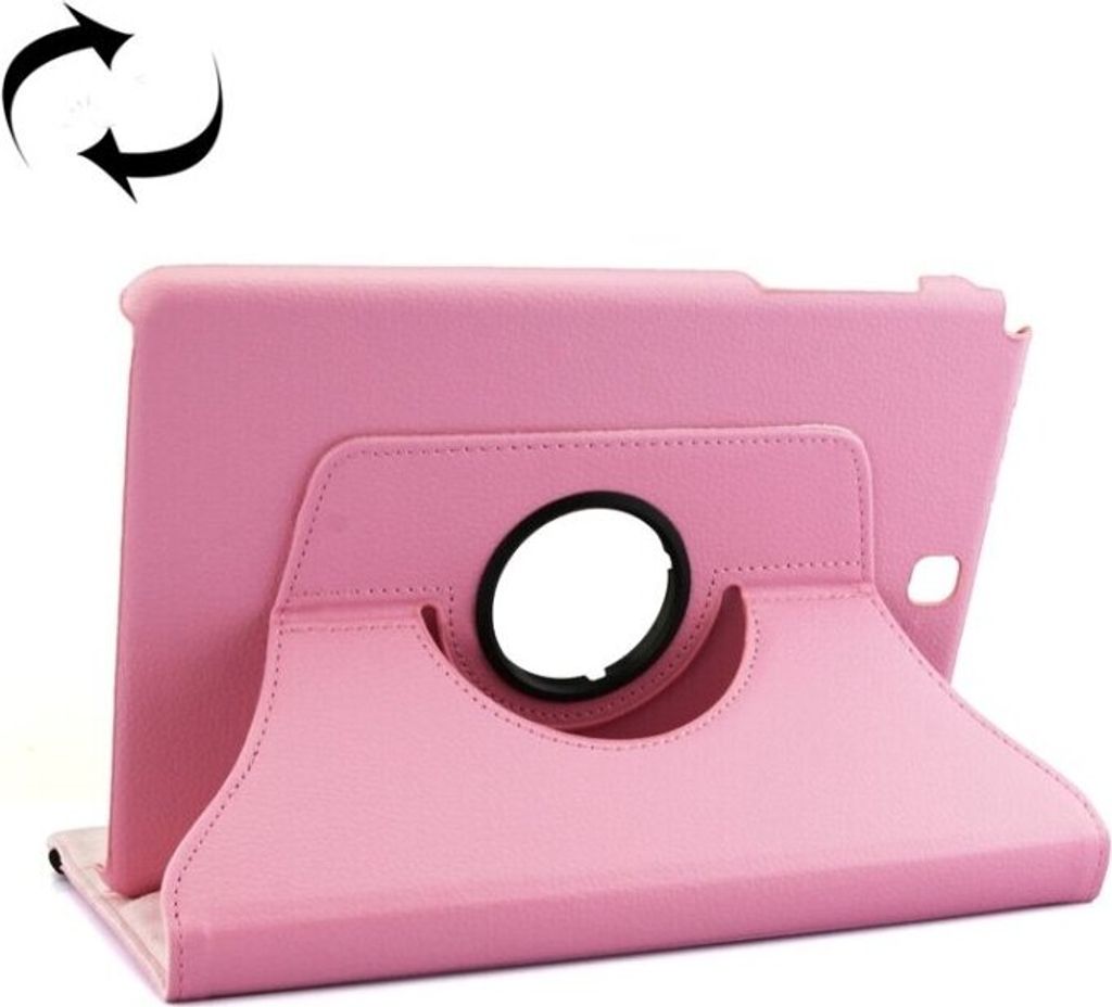 Tablet Tasche für Samsung Galaxy Tab A 9.7 Leder Schutzhülle Case Cover 360° Pink