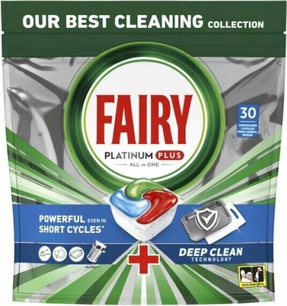 Fairy Platinum Plus All In One Blue kapsle do myčky nádobí Obrázek produktu 2