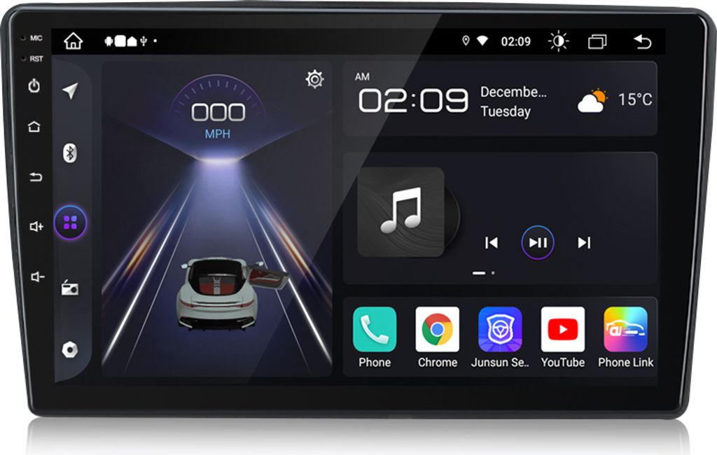 6+128G 10 "Android 14 Autoradio Carplay Pour Citroen C5 Image du produit 