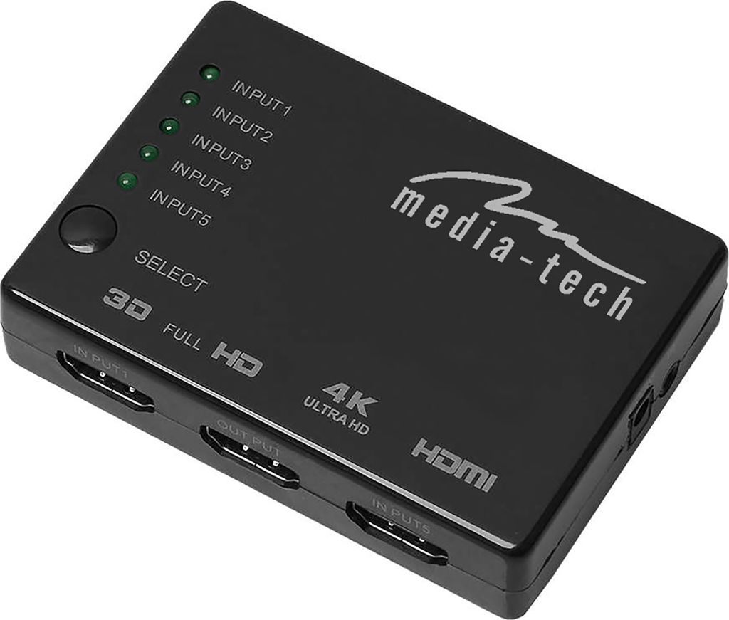 Media-Tech MT5207 Video-Umschalter HDMI