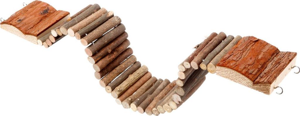 Karlie Wonderland Brücken - Nagerspielzeug - Holz - Natur - Produktbild 