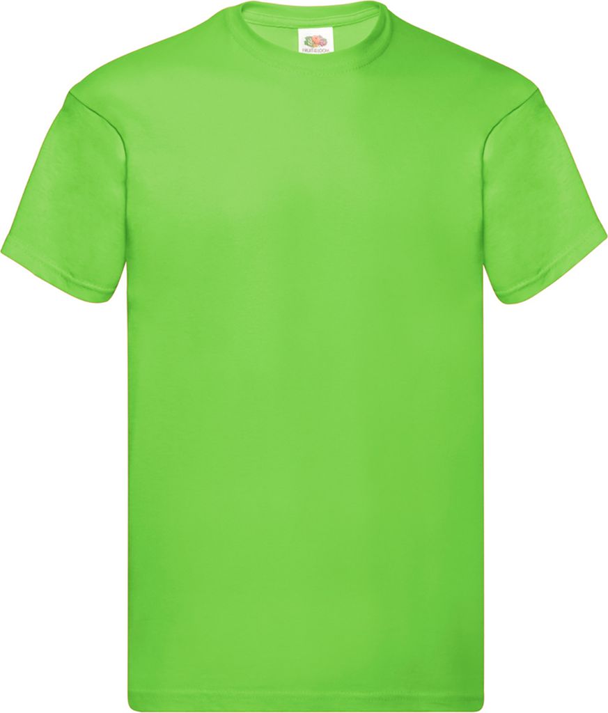 Screen Stars Fruit Of The Loom Original Herren T-Shirt, Kurzarm PC124 (L) (Limette)