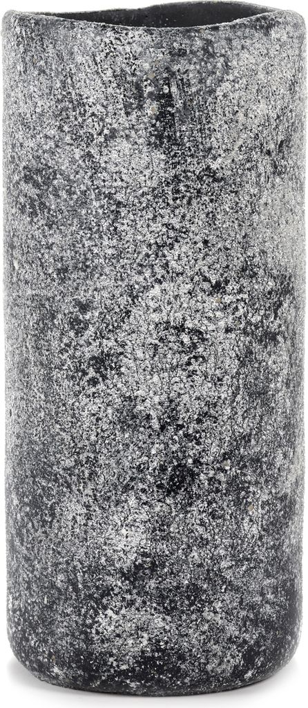 Serax Vase-Dekorative Vase Grau D 12,5 cm H 28 cm