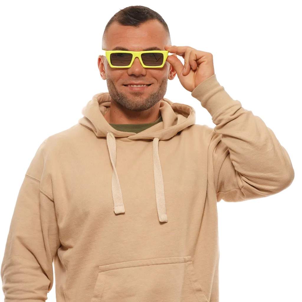 Polaroid MSGM 1/G Giallo Fluo - L'Occhiale da Sole per l'Estate - 3