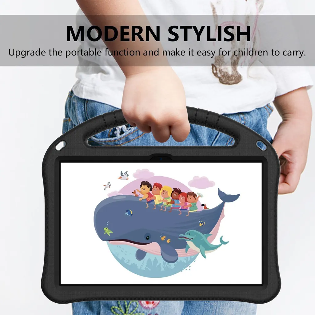Custodia Professionale EVA Blackview Tab 60 | Bulk Kids Case Black - 4