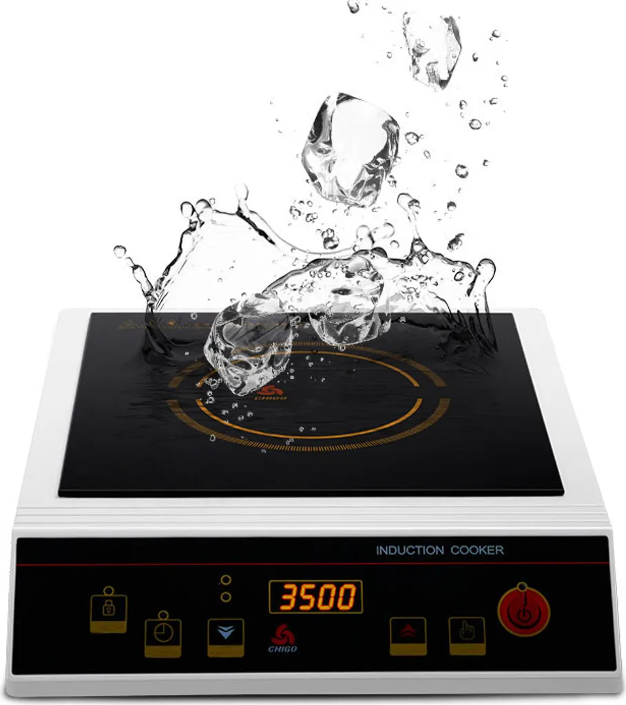 Cuisinière électrique à induction 3500W portable et tactile encastrable
