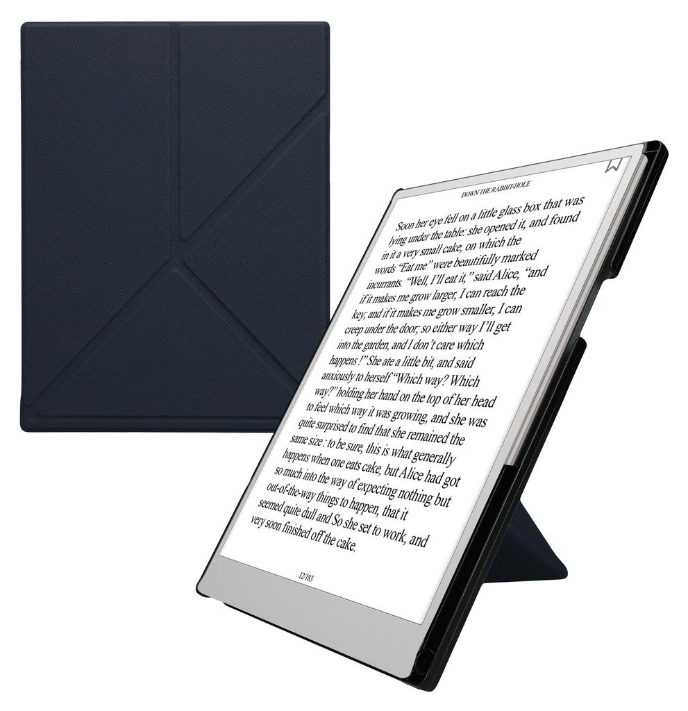 kwmobile Schutzhülle kompatibel mit Remarkable Paper Pro Hülle - Kunstleder Case für Tablet mit Standfunktion - Tablet Cover mit Stylushalter