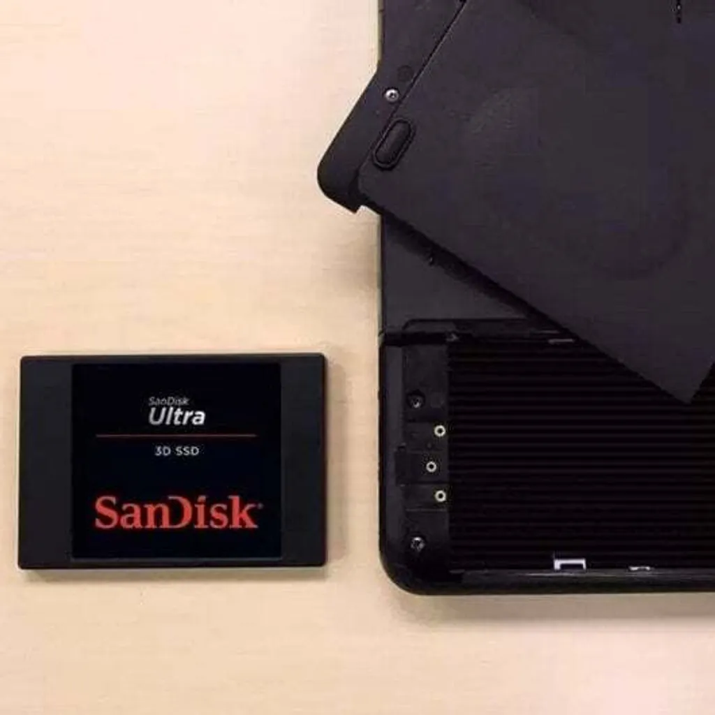 Disque SSD Interne SanDisk Ultra 3D 4 TB SATA III 2.5" Haute Performance
