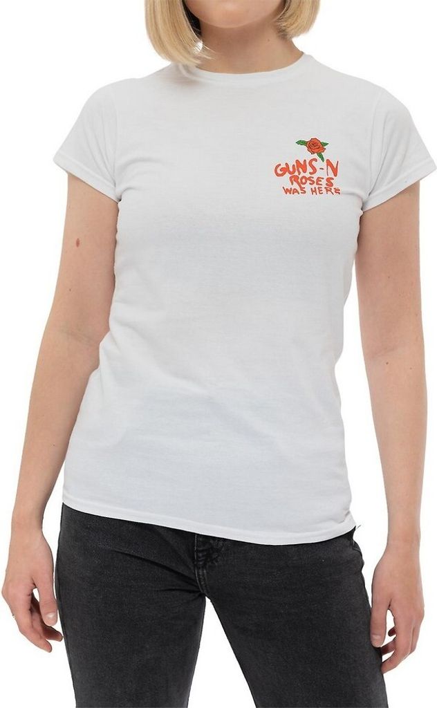 Guns N Roses - "Lies Lies Lies" T-Shirt für Damen RO451 (XXL) (Weiß)