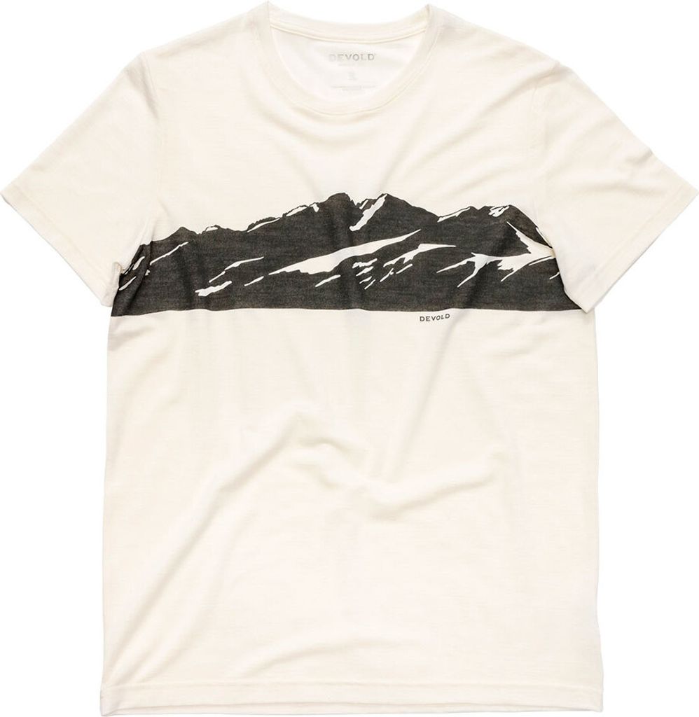Devold Of Norway View Kurzarm-t-shirt Weiß XL Mann Weiß XL