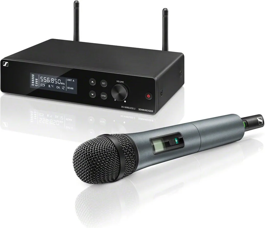 Sennheiser XSW 2-835-B Ensemble vocal sans fil UHF avec micro main E835