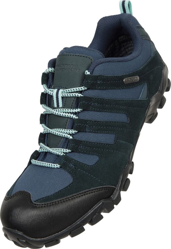 Mountain Warehouse - Damen Wanderschuhe "Belfour", Wildleder MW1350 (40 EU) (Marineblau)