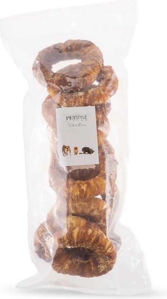 Petstyle Living Kauring mit Ente - Hundesnack - 10 Stück - 12,5cm
