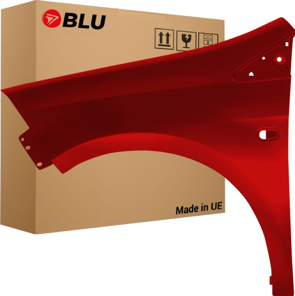 BLU Błotnik pasujący do Fiat Bravo 106B Lewy Czerwony Zdjęcie produktu 