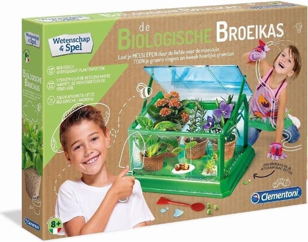 Clementoni gewächshaus Mein ersterJunior 42 x 28 cm Produktbild 