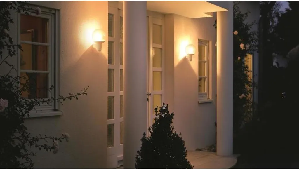 Applique Steinel L 400 S avec capteur 360° et verre soufflé noir - 9