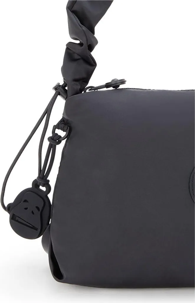 Sac à bandoulière Kipling Eleni noir léger avec poches zippées