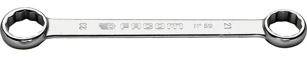 Clé polygonale 21x23 mm Facom pour travaux de maintenance et serrage dur - 2