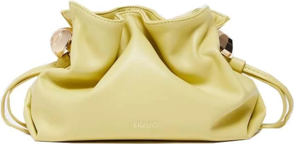Liu Jo Ecs S Hobo E0958 Sac à Main Jaune Citron pour Femme Chic 40636