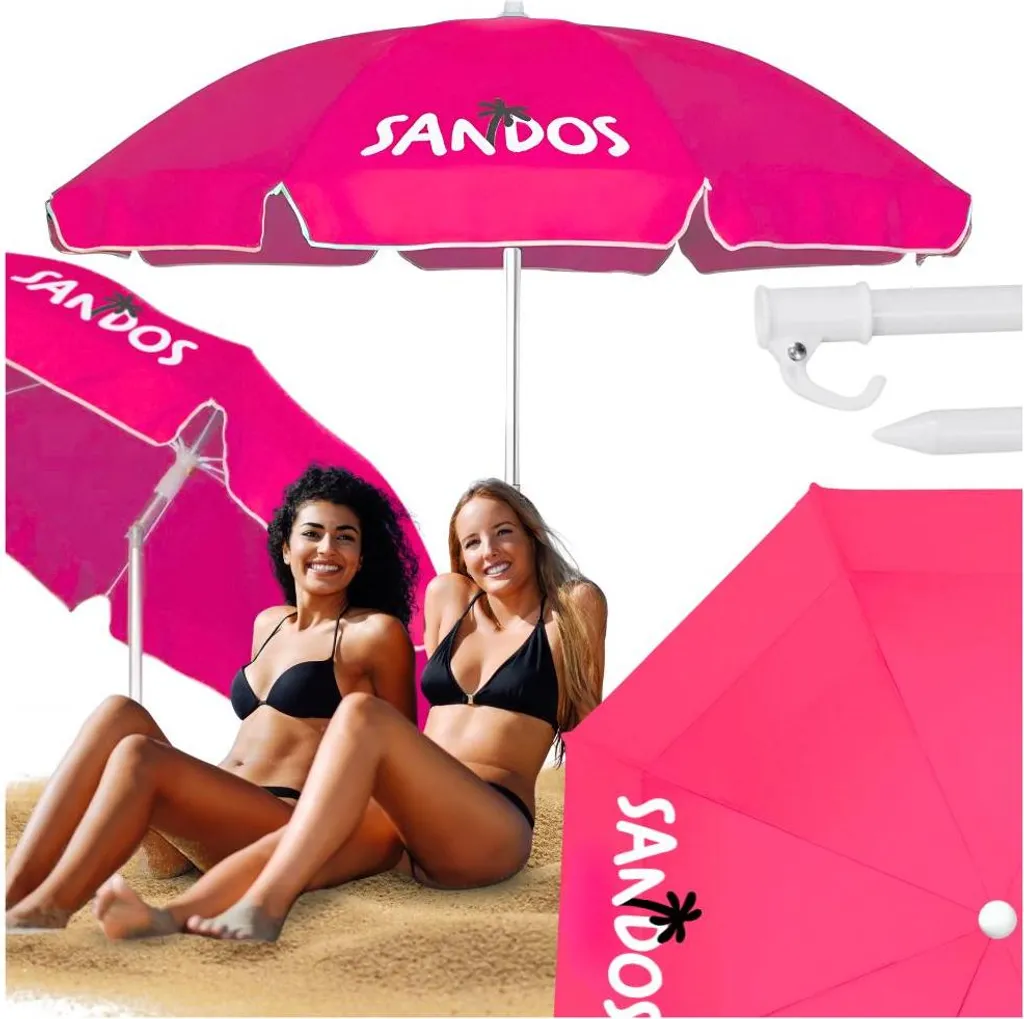 Ombrellone da Giardino Sandos Rosa | Arredo Esterno Grande Formato