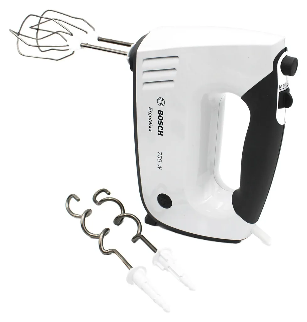 Batteur électrique Bosch MFQ37400 de 750W avec 5 vitesses et mode Turbo