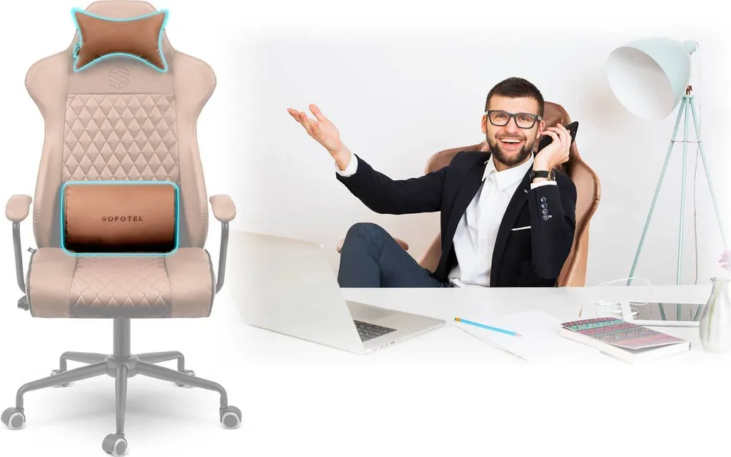 Sedia Ufficio Ergonomica Sofotel Verona 2582 - Marrone - Offerta - 12