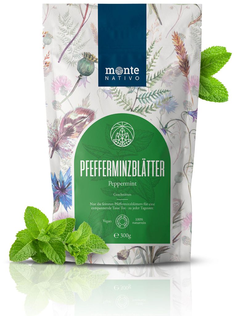 Monte Nativo Pfefferminze Kräutertee lose 300 g Produktbild 