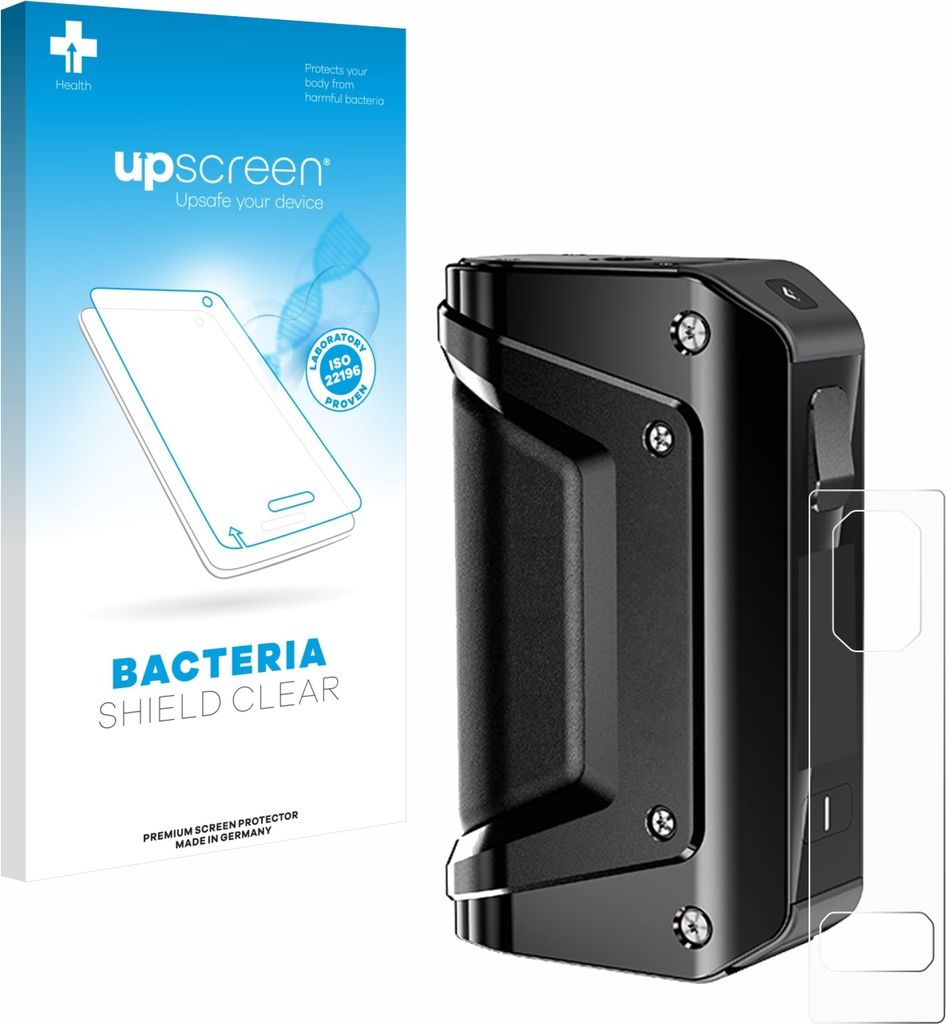 upscreen Schutzfolie für GeekVape Aegis Legend 3 Displayschutz Displayschutzfolie Folie Klar antibakteriell