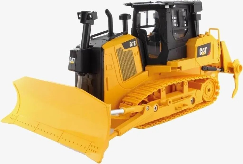 Bulldozer RC CAT D7E Carrera avec Lame Mobile et Sons Réalistes 1:24 - 11
