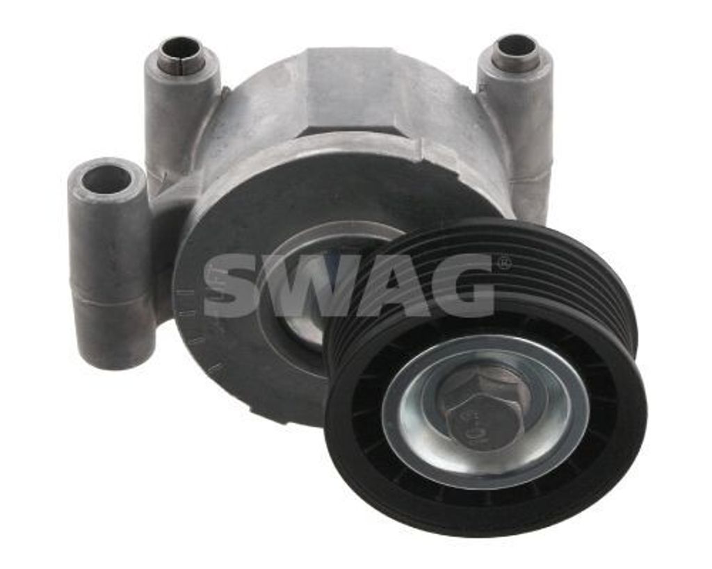 SWAG 50 93 2049 Riemenspanner Keilrippenriemen für FORD Focus II Schrägheck (DA, HCP, DP) Ø73mm Rolle