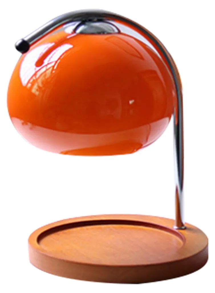 Lampe de chevet aromatique bois et verre pour chambre et relaxation