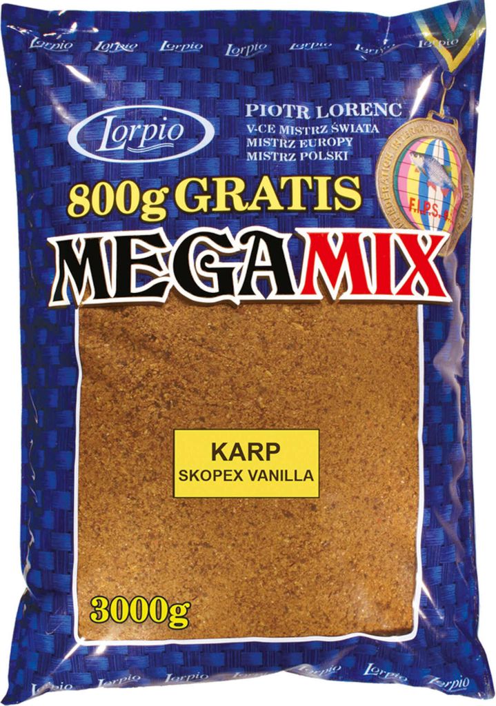 Lorpio Krmítková Směs MegaMix 3kg kapr scopex / vanilka Zdjęcie produktu 
