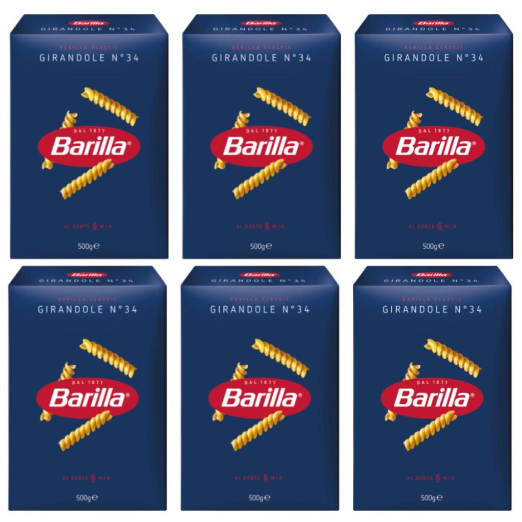 Barilla Girandole n. 34 pasta ritorta di grano duro 3000g Immagine del prodotto 