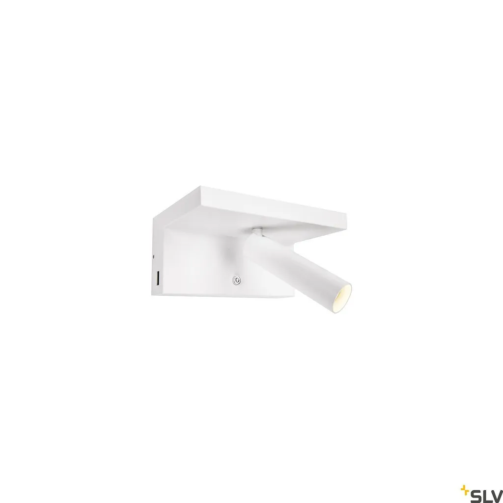 Applique murale LED design blanc 3000K KARPO Bedside orientable 40°