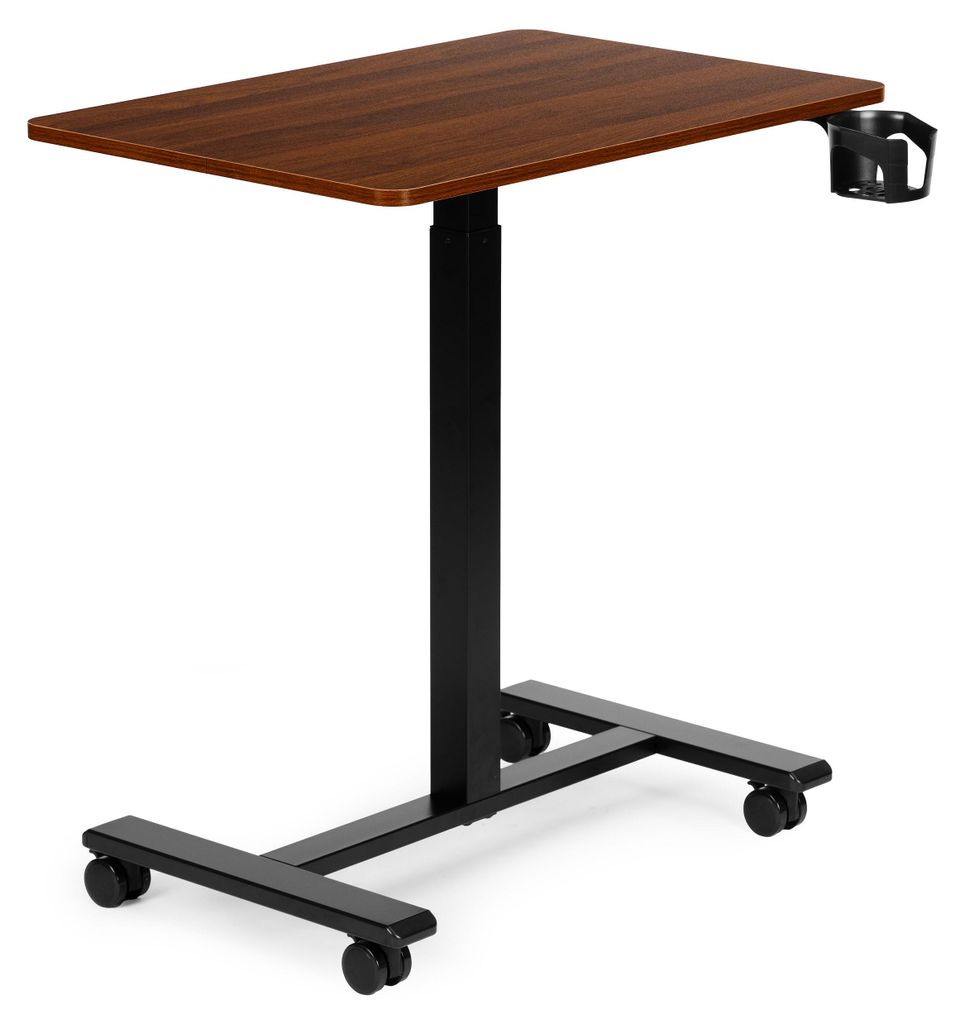 Verstellbarer mobiler Schreibtisch, 70x48 cm, Tisch für Produktbild 