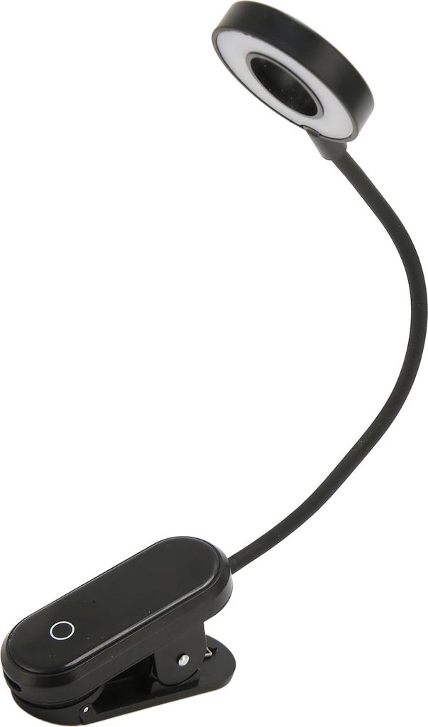 Schreibtischlampe Clip On Lampe Touch Control Multifunktions-Schreibtischlampe mit 360 Grad Schwanenhals für Bett Kopfteil Lesen