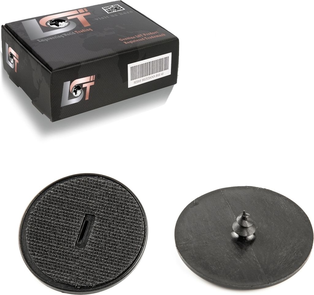 2x Befestigung Clip Fussraum Klettelement Schraube Halter für BMW X1 X3