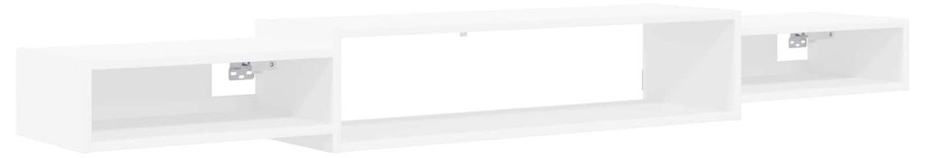 vidaXL Wandmontierter TV-Schrank Wandhalterung Weiß 180 x 28 x 21 cm