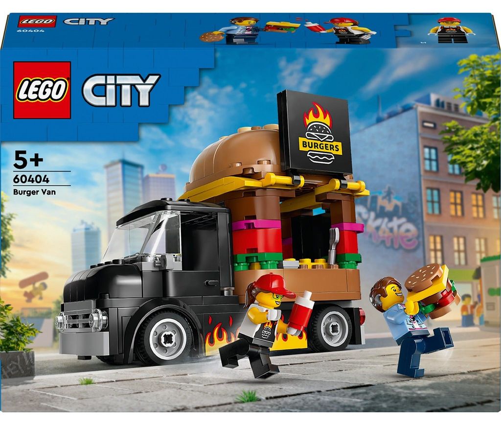 LEGO City Camion Hamburger - 60404 Immagine del prodotto 